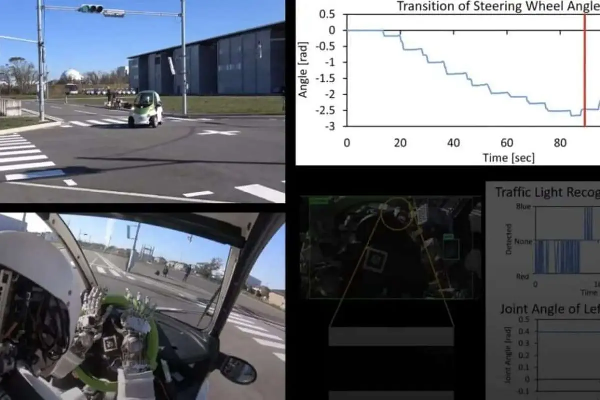 این ربات انسان‌نما می‌تواند رانندگی کند