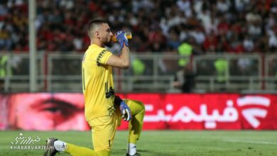 اولین کلین شیت گندوز در پرسپولیس؛ جانشین بیرانوند دوباره درخشید