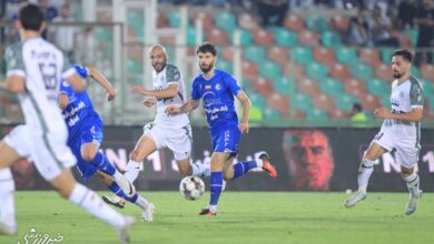 پوستر استقلال برای بازی ذوب آهن