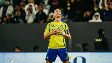 چشمک ویژه رونالدو در لحظه ورود به استادیوم +فیلم