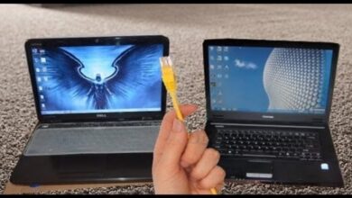 آموزش شبکه کردن دو کامپیوتر با کابل LAN