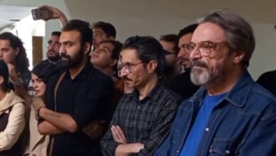 بازدید حسین علیزاده از دانشکده موسیقی/ برق دانشگاه رفت!