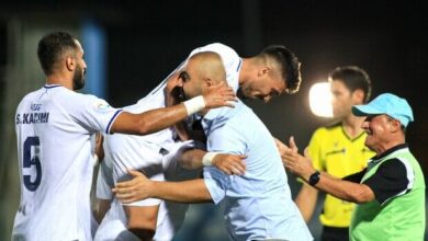 فریاد شادی مازیار پس از صعود به فینال جام حذفی!