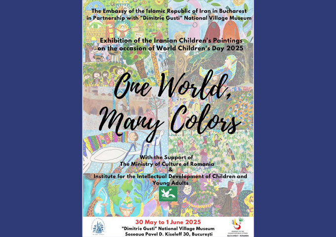 نقاشی کودکان ایرانی در بخارست
