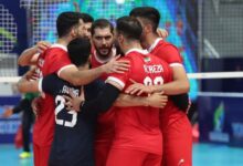 شوک والیبالیست‌های ایران از شنیدن خبر حمله اسرائیل!