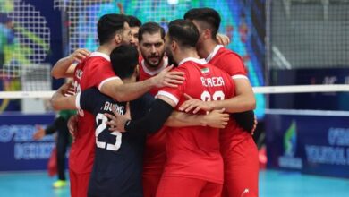شوک والیبالیست‌های ایران از شنیدن خبر حمله اسرائیل!