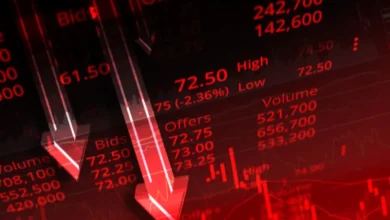 ریزش بازار سرمایه