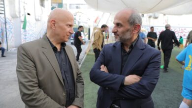 بازدید رئیس صداوسیما از پشت‌ صحنه سریال «سبزواران»