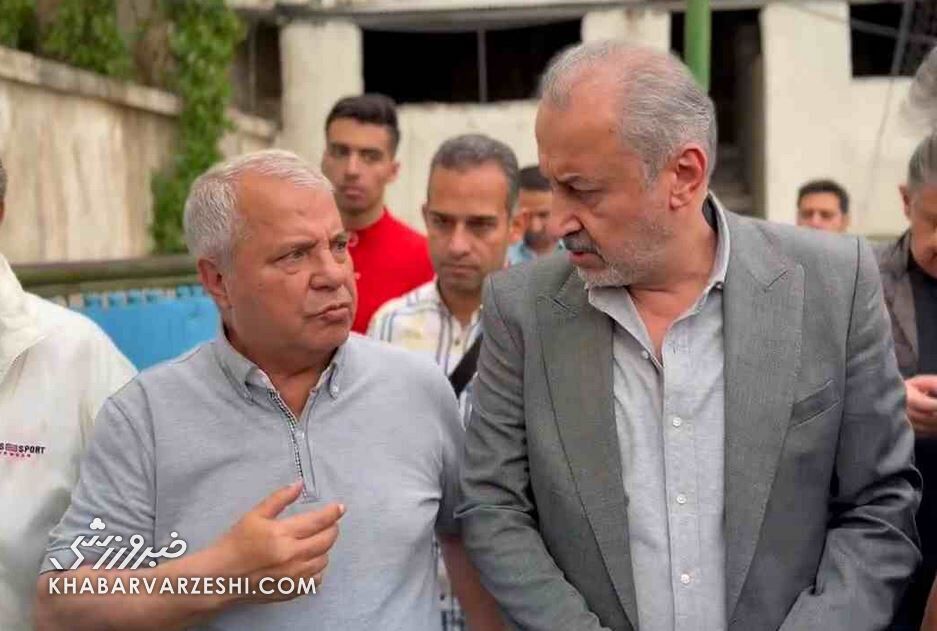 علی پروین و رضا درویش