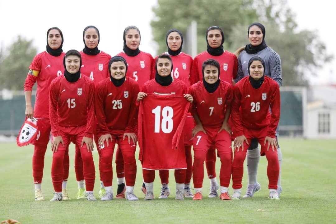 سلام نظامی دختران ایران در اردن!