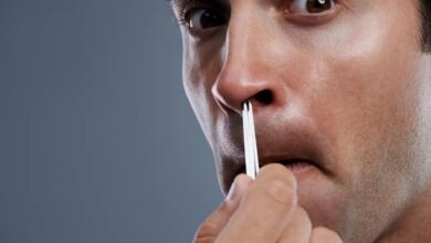 هشدار؛ موهای بینی را نکنید!