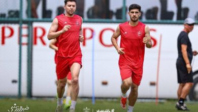 پرسپولیس هاشمیان، سرحال و آماده!