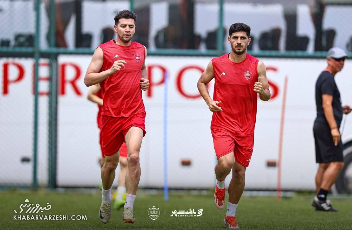 پرسپولیس هاشمیان، سرحال و آماده!