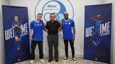 موسی جنپو و یاسر آسانی رسماً استقلالی شدند/ ثبت اولین عکس با پیراهن آبی +عکس