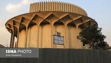 امید زندگانی روی صحنه/ عکس