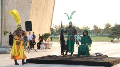 تعزیه حر در میدان آزادی+عکس