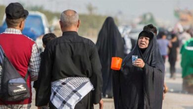 مراقبت در برابر گرما و آفتاب عراق/ راهنمای سلامت در پیادهروی اربعین/ ۶ نکته حائز اهمیت برای زائران