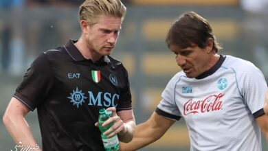 کوین دی‌بروینه و آنتونیو کونته