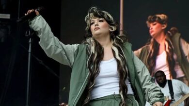 بیهوشی خواننده پاپ روی صحنه