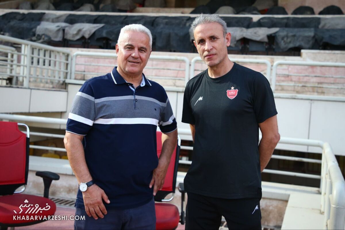 یحیی گلمحمدی و فرشاد پیوس