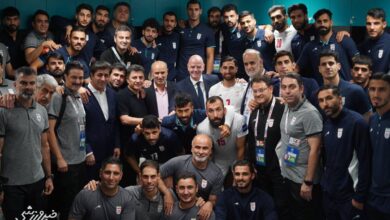 خنده‌های اجباری تیم ملی در رختکن بعد از شکست تلخ! +عکس