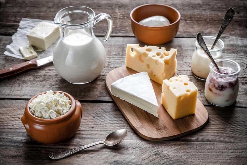 روزانه چه مقدار لبنیات مصرف کنیم؟