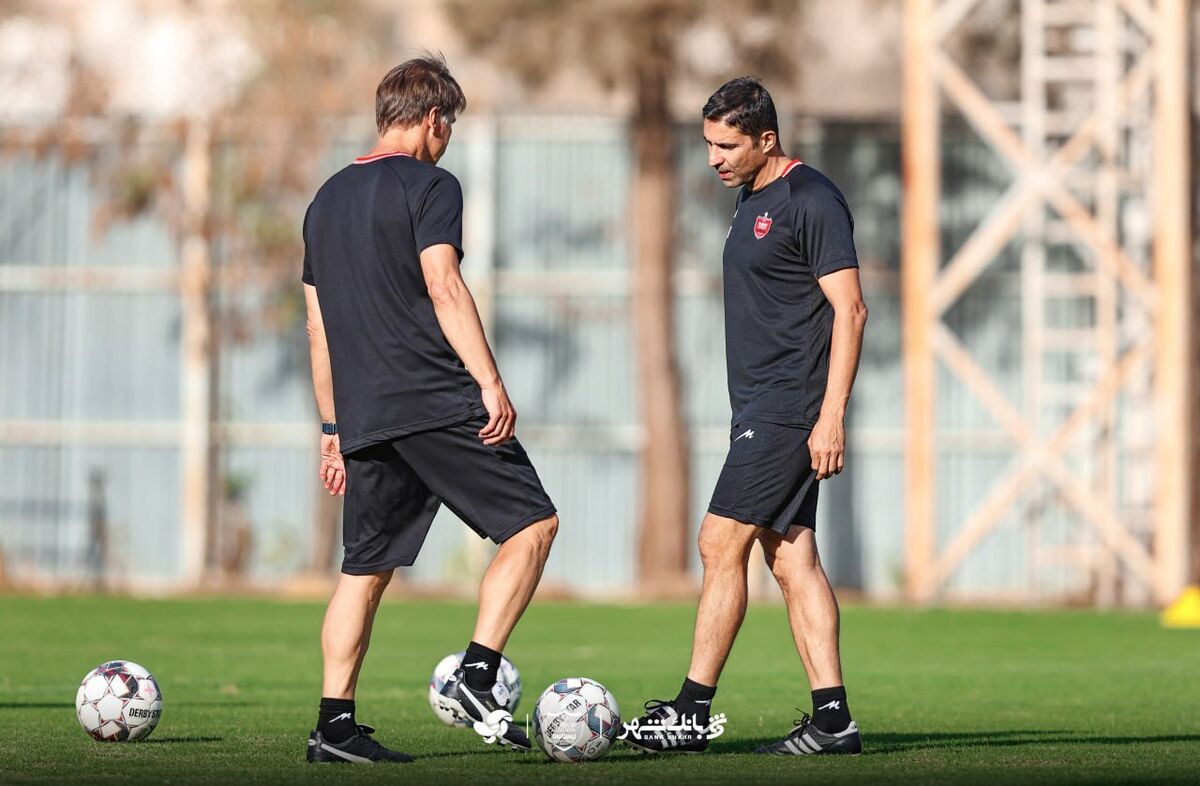 هاشمیان به دنبال حل مشکل گلزنی؛ پرسپولیس «ایستگاهی» تمرین کرد
