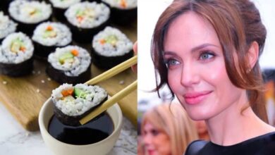 از هالیوود تا ژاپن؛ چرا آنجلینا عاشق «سوشی» است؟/ فواید تغذیهای این غذای ژاپنی