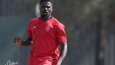 سرژ اوریه آماده اولین بازی برای پرسپولیس +عکس