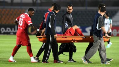 کاپیتان پرسپولیس دیدار با تراکتور را از دست داد