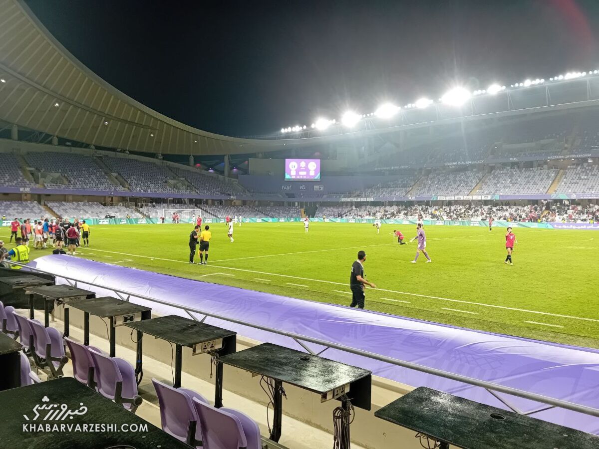 اسکوربورد نقطه ضعف تورنمنت، نمایشگری که نمایش نمی‌داد!