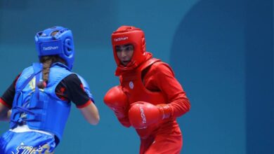 سهیلا منصوریان طلایی شد/ قهرمانی ستاره ووشوی ایران با مدال خوشرنگ