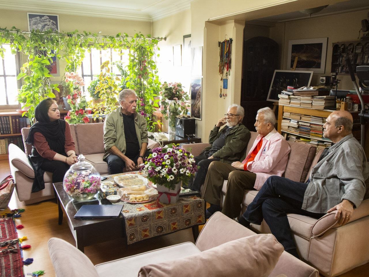 عیادت مدیرعامل خانه سینما از رضا بانکی