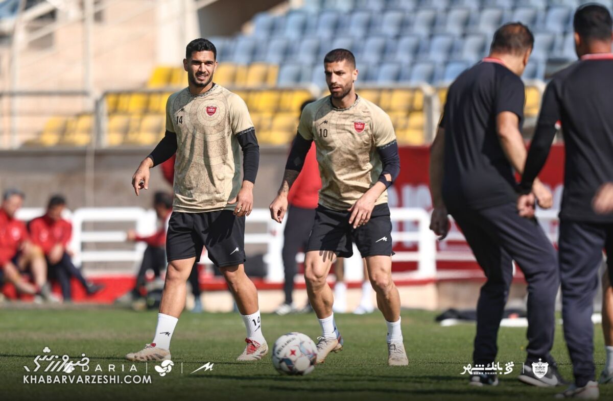 پرسپولیس در مسیر آماده‌سازی پیش از دربی؛ بازگشت دو بازیکن به تمرینات