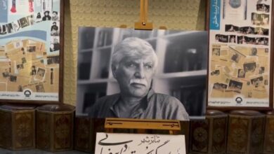 برگزاری یادمان استاد بیضایی در تئاتر شهر با نواختن موسیقی و روشن کردن شمع+فیلم