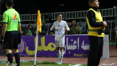 خوشحالی ستاره استقلال بعد از شکست پرسپولیس +عکس