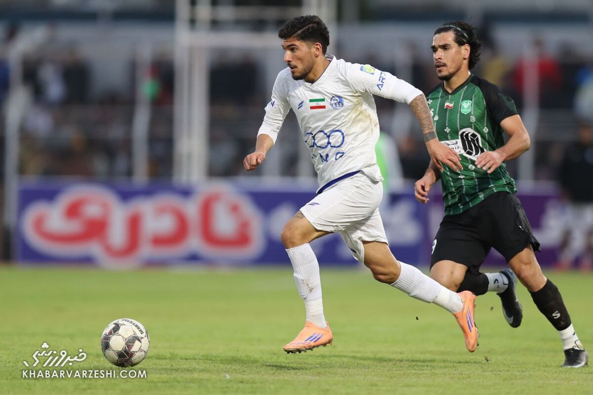 ستاره استقلال قسم خورد و به داور اتهام زد: چون برای ما پنالتی گرفت .../ ۱۰۰درصد پنالتی بود