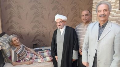 عیادت نماینده رهبری از پیشکسوت «اطلاعات» در آستانه صدسالگی روزنامه