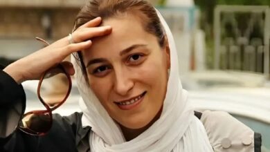 فلامک جنیدی در تجمع حامیان ایران در لندن+ عکس