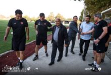 ۲ بازیکن خارجی و یک اسطوره در پرسپولیس +تصاویر