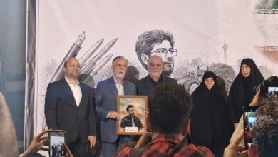 شامگاهی برای تجلیل از خبرنگاران در محوطه تالار وحدت